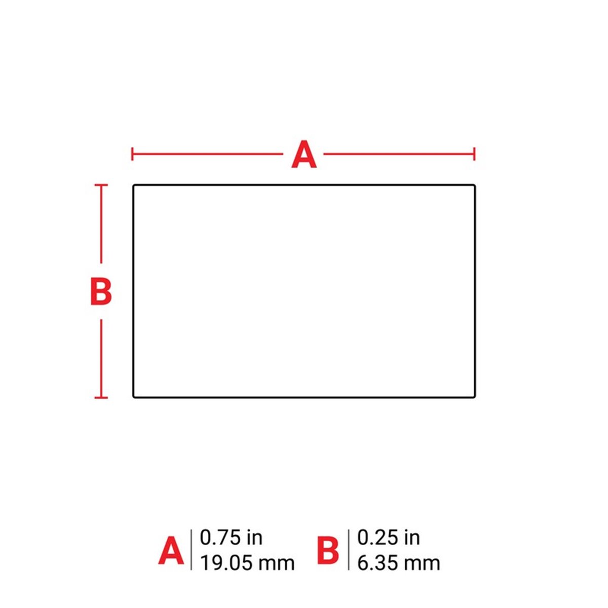 THT-1-459-10 Thermal Transfer Printable Labels, White, 10000 pc Brady