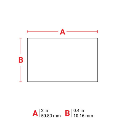 THT-79-423-10 Thermal Transfer Printable Labels, White, 10000 pc Brady