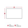 THT-17-7566-3 Tamper-indicating Thermal Transfer Printable Labels, Transparent, 3000 pc Brady