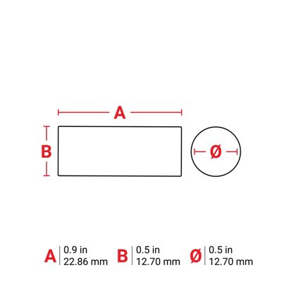 THT-126-499-3 Thermal Transfer Printable Labels, White, 3000 pc Brady