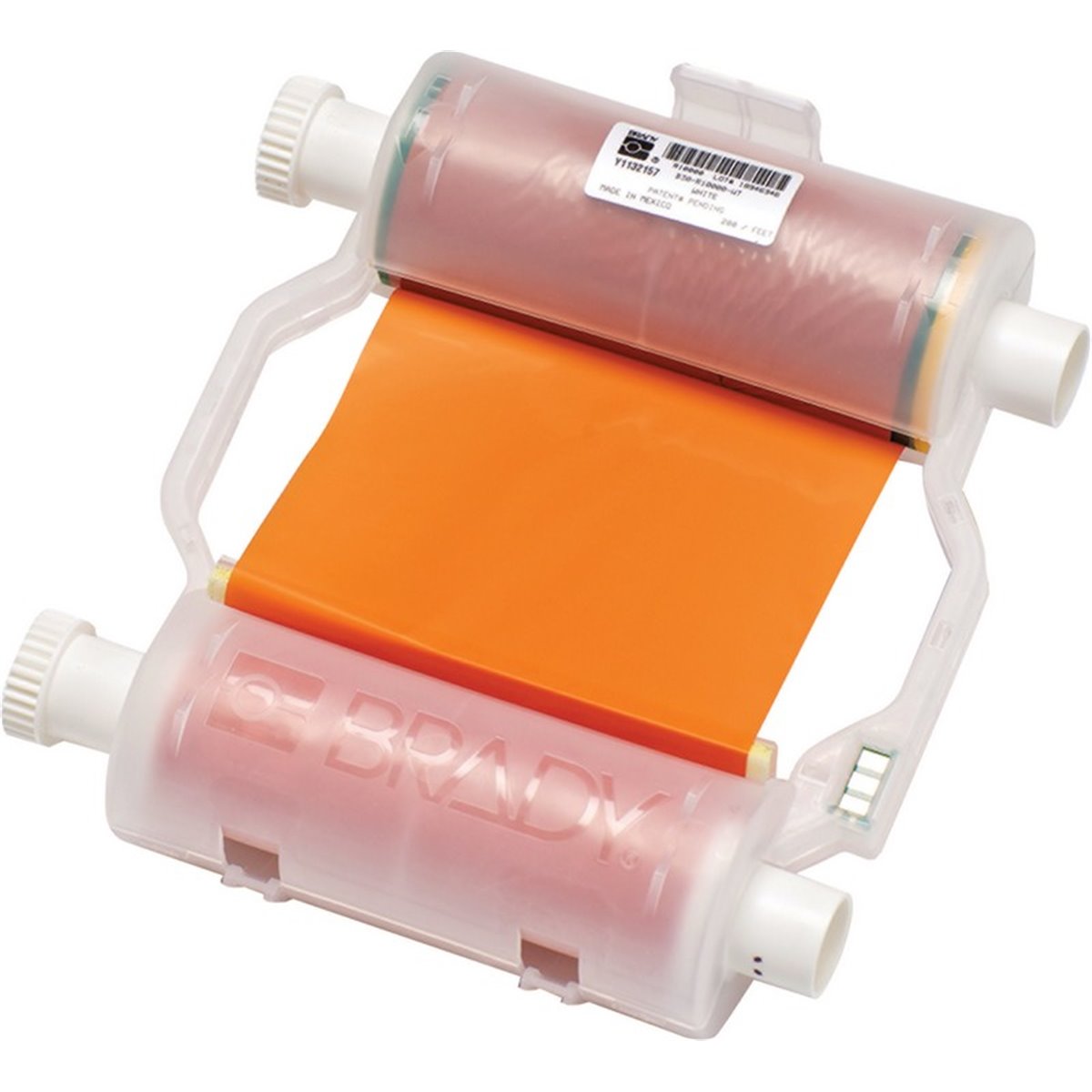 B30-R10000-OR Orange Heavy-Duty Print Ribbon, Orange, 1 pc Brady