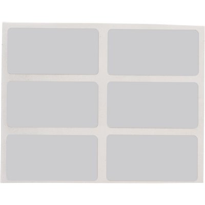 THT-6-413-10 Thermal Transfer Printable Labels, Light Grey, 10000 pc Brady