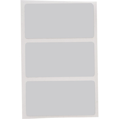 THT-55-480-1 Thermal Transfer Printable Labels, Light Grey, 1000 pc Brady