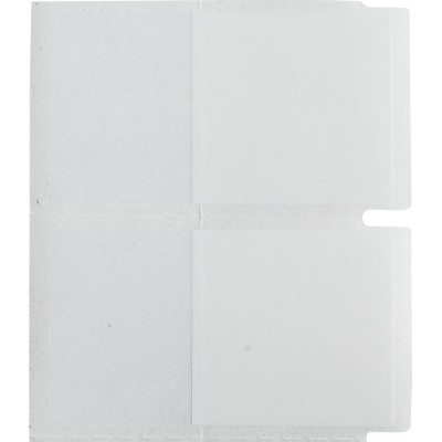 THT-183-461-1 Thermal Transfer Printable Labels, White, Transparent, 1000 pc Brady