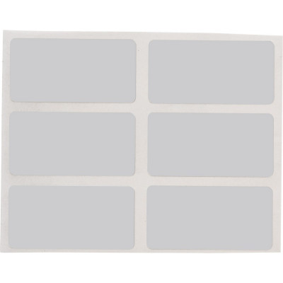 THT-6-480-10 Thermal Transfer Printable Labels, Light Grey, 10000 pc Brady