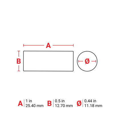 THT-251-7425-2 Thermal Transfer Printable Labels, White, 2000 pc Brady