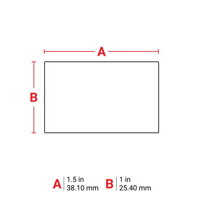 THT-235-7425-2 Thermal Transfer Printable Labels, White, 2000 pc Brady