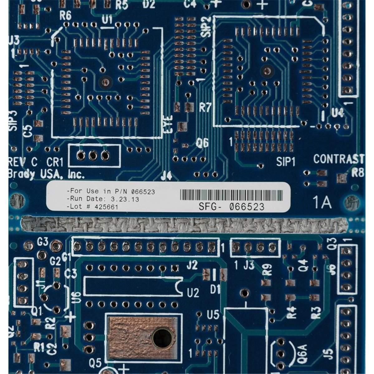 Etykiety termotransferowe ESD THT-15-717-2.5, Biały, 2500 szt. Brady