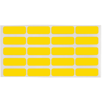 THT-1-472-10-YL Thermal Transfer Printable Labels, Yellow, 10000 pc Brady