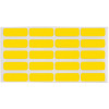 THT-1-472-10-YL Thermal Transfer Printable Labels, Yellow, 10000 pc Brady