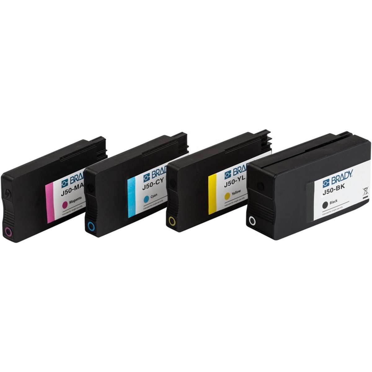 J50-CMYK Multi pack pigment based ink cartridge Brady