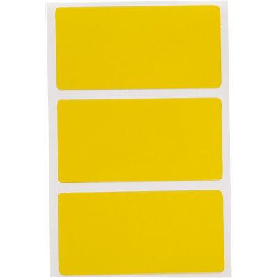 THT-17-8591-3-YL Thermal Transfer Printable Labels, Yellow, 3000 pc Brady