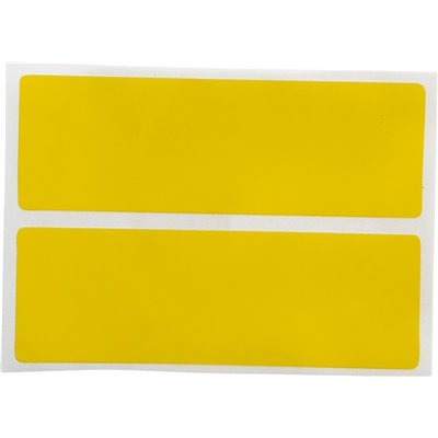 THT-18-8591-3-YL Thermal Transfer Printable Labels, Yellow, 3000 pc Brady