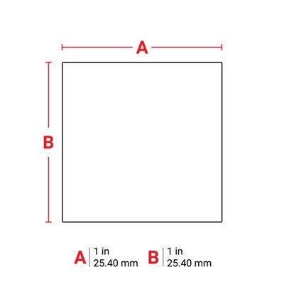 THT-179-494-RD Thermal Transfer Printable Labels, Red, White, 3000 pc Brady