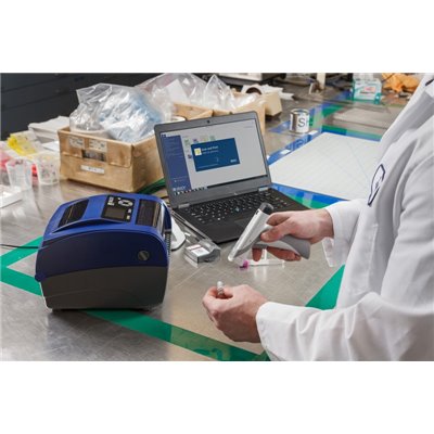 BBP12-UK-UNWINDER BBP12 Label printer 300 dpi - UK with Unwinder Brady