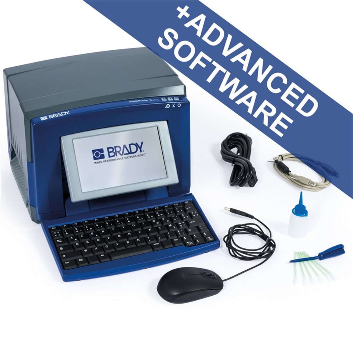 S3100-AZ-SFIDS S3100 Sign and Label Printer - AZERTY with BWS SFIDS Brady