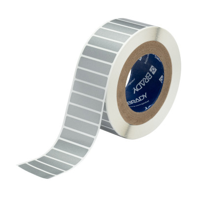 THT-17-362-3 Tamper-indicating Thermal Transfer Printable Labels, Silver, 3000 pc Brady