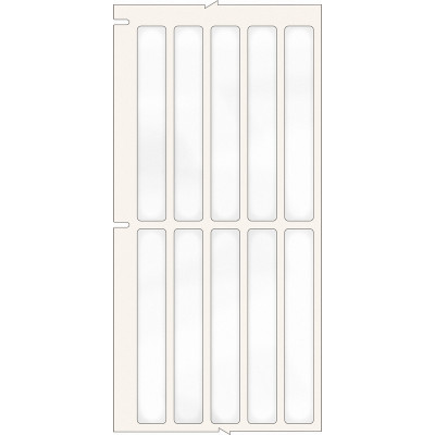 THTTL-1-430 Thermal Transfer Printable Labels, Transparent, 5000 pc Brady