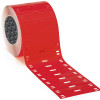 THT-7510-7598-RD Polyester Cable Tag, Red, 1000 pc Brady