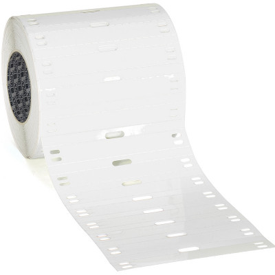 THT-6010-7598-WT Polyester Cable Tag, White, 1000 pc Brady