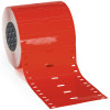 THT-7515-7598-RD Polyester Cable Tag, Red, 1000 pc Brady