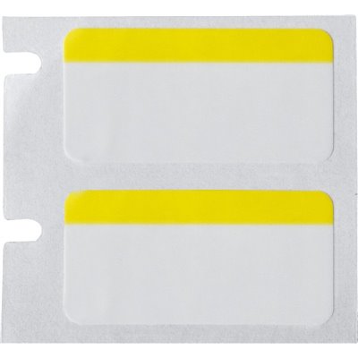 THT-303-494-3-YL Thermal Transfer Printable Labels, Yellow, White, 3000 pc Brady