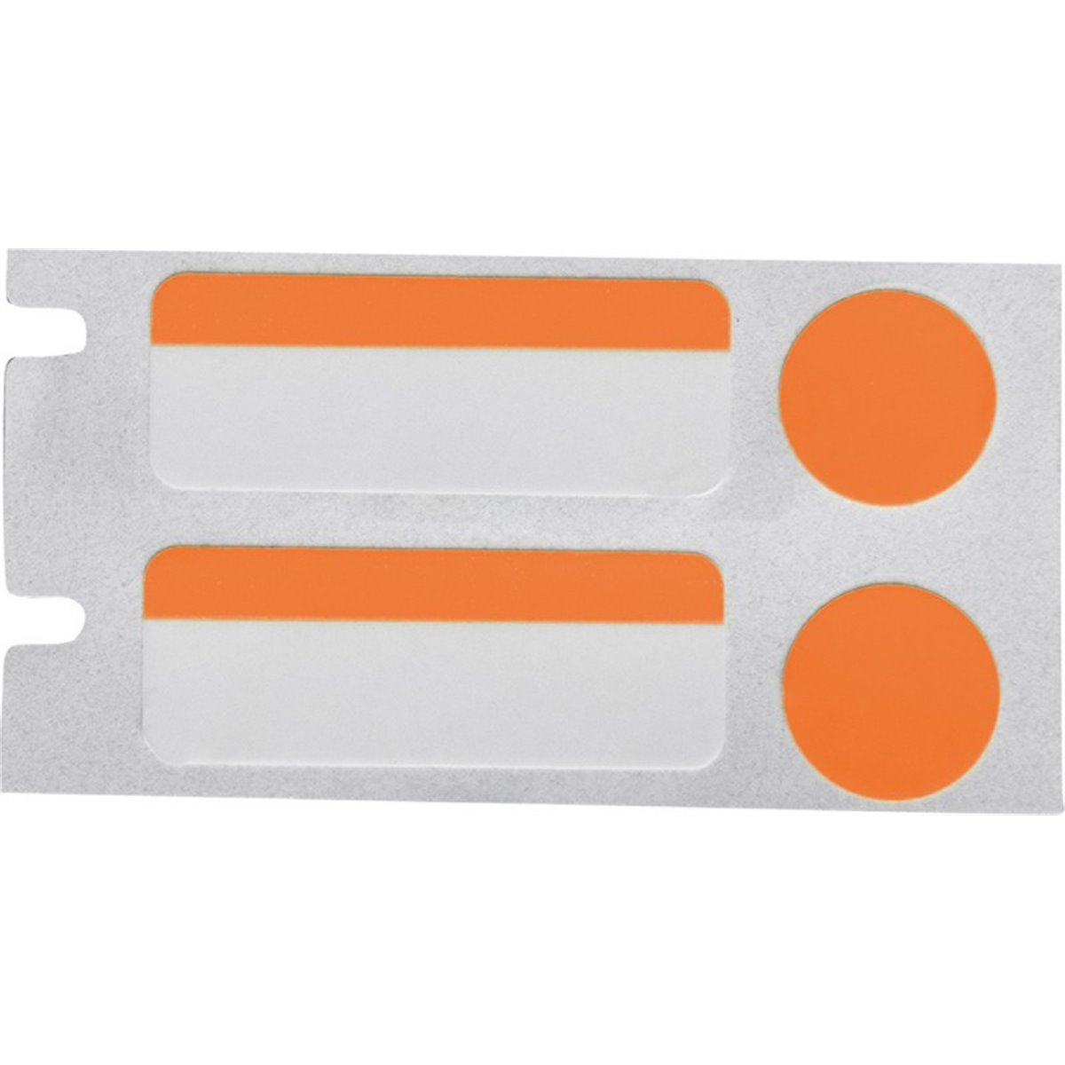 THT-306-494-3-OR Thermal Transfer Printable Labels, Orange, White, 3000 pc Brady