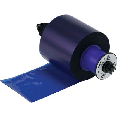 IP-R4400-BL Blue 4400 Series Thermal Transfer Printer Ribbon for i5100 and IP Series printers., Blue, 1 pc Brady