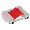 Globalmark CART RBN MGL EURO RED CONT 4.11 105 mm Red Ribbon, Red, 1 pc Brady