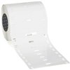 THT-7510-7598-WT Polyester Cable Tag, White, 1000 pc Brady