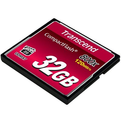 Karta pamięci Transcend Flash memory card 32 GB 800x CompactFlash Brady