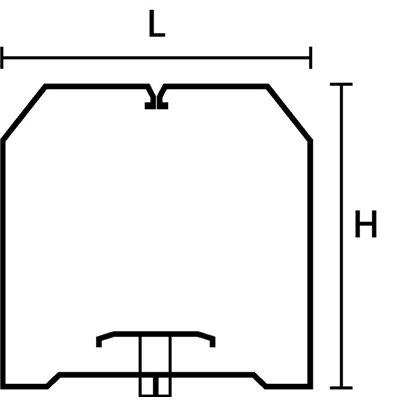 CL-60X60-PVC-BK opak. 20 szt.