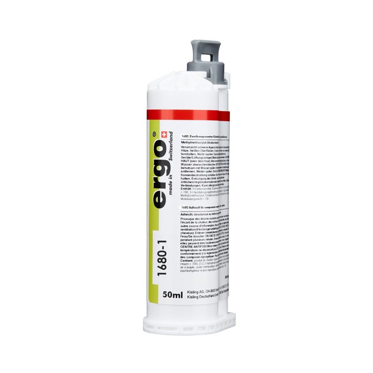 Methacrylate structural adhesive ergo 1680-1 50g Kisling