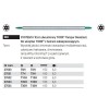 Trzon dwustronny Torx Tamper Resistant SYSTEM 6 284 T20H-T25H 150mm Wiha 27633
