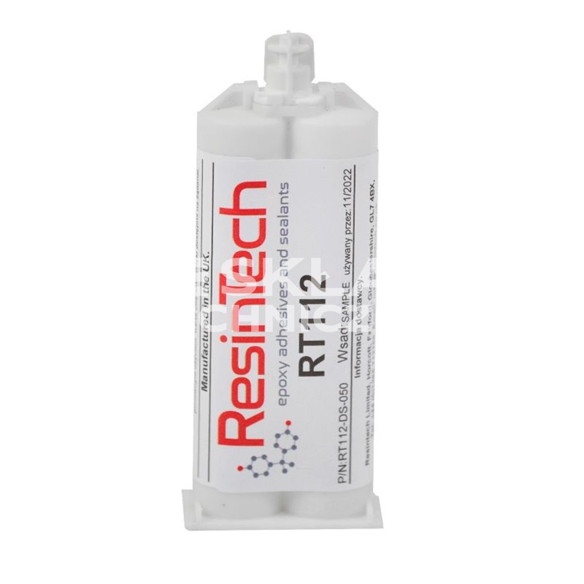 Klej epoksydowy RT112 DuoSyringe 50 ml ResinTech