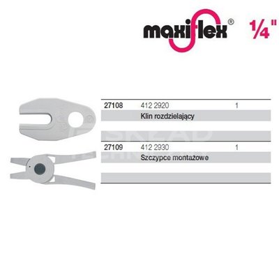 Mounting pliers 412 2930 maxiflex 1/4'' Wiha 27109.