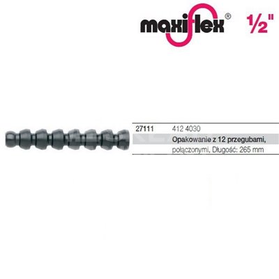 Pack of 12 Maxiflex 1/2'' 265mm 412 4030 Wiha 27111 ball joints.