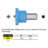 Bit DryWall Stop Phillips forma C 6,3 7011 DWS PH2x25mm Wiha 39382