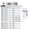 Standard Torx Bits, C shape, 6.3mm, 7015 Z, T10x25mm, 2 pieces. Wiha 08421.