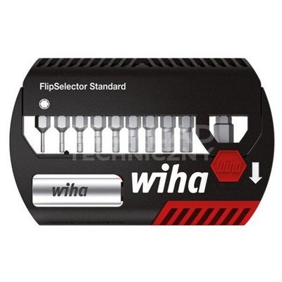 FlipSelector Standard 7947-902 11-piece hex bit set. Wiha 39039.