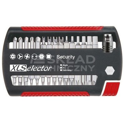 Zestaw bitów XLSelector Standard Security 7948-927 mieszane 31szt. Wiha 29416