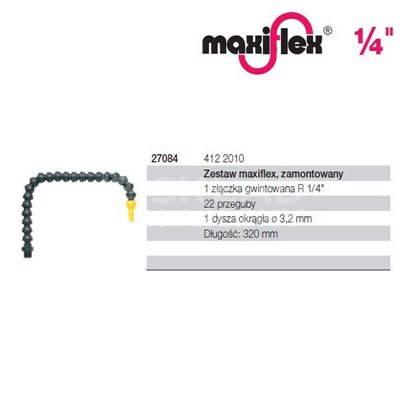 Zestaw maxiflex-Set 1/4'' zamontowany 320mm 412 2010 Wiha 27084