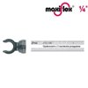 Pack of 2 Maxiflex 1/4'' joint clamps 412 2780 Wiha 27103.