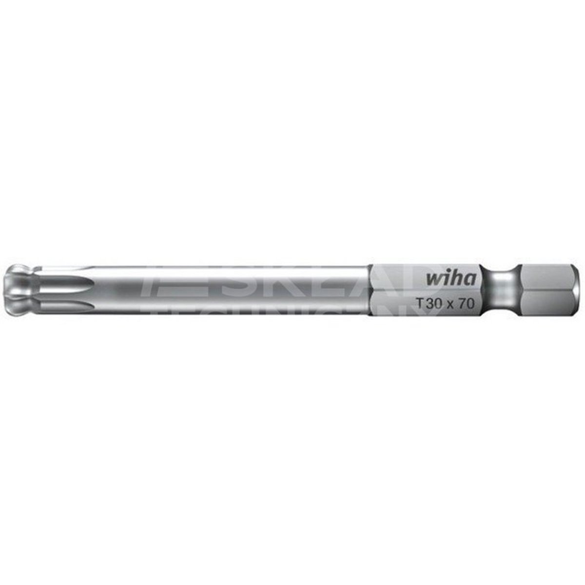 Bit Professional Torx spherical shape E 6.3 7045BE T10x70 mm Wiha 32416.