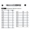 Bit Professional Torx Plus forma E 6,3 7046Z 8IPx50mm Wiha 23195