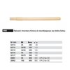 Hickory wooden handle for the non-recoil hammer Safety 800S 80mm Wiha 28051.