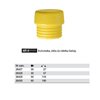 Yellow tip for Safety hammer 831-5 60mm Wiha 26430.