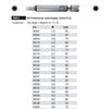 Bit Professional hexagonal shape E 6.3 7043Z 8.0x50mm Wiha 04198.