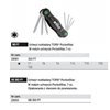 Foldable Torx PocketStar SB363P7 handle in a 7-piece blister pack by Wiha 23053.