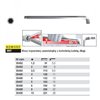 Hexagonal ball-ended long pin wrench 369T 5 163/15mm Wiha 35487.